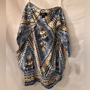 B.WEAR Handkerchief-Print Top NEW